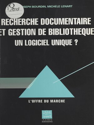 cover image of Recherche documentaire et gestion de bibliothèque
